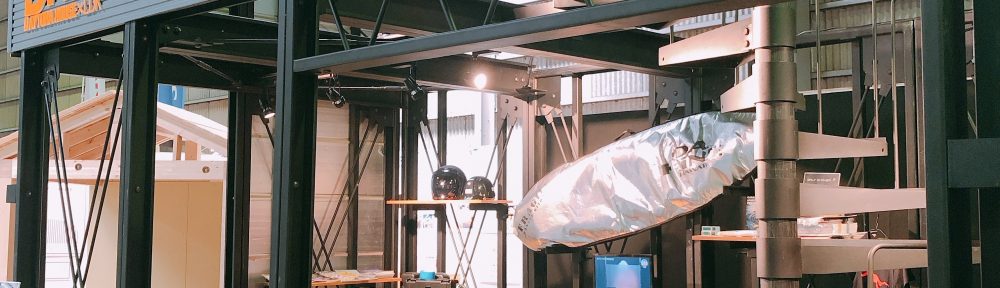 鋼製螺旋階段「DinosaurBorn（ダイナソーボーン）」展示ブースを出展したときのお話し