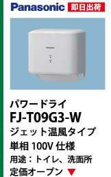 Panasonic FJ-T09G3-W