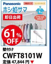 Panasonic ホシ姫サマ CWFT8101W