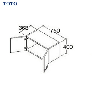 [J[  TOTO VV[Y EH[Lrlbg Ԍ750 [LWPB075ANA2] 2 J[FzCg