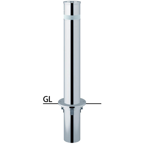 t^[ Ԏ~ 114.3(t2.5)~H700mm J[:XeX [LA-12UC-E] T|[ 󒍐Yi LZs [1 [J[