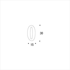 ^J ؂蕶(30TCY) uXio[ F 30mm u0v AeB[N uX G [820140] S[LACh
