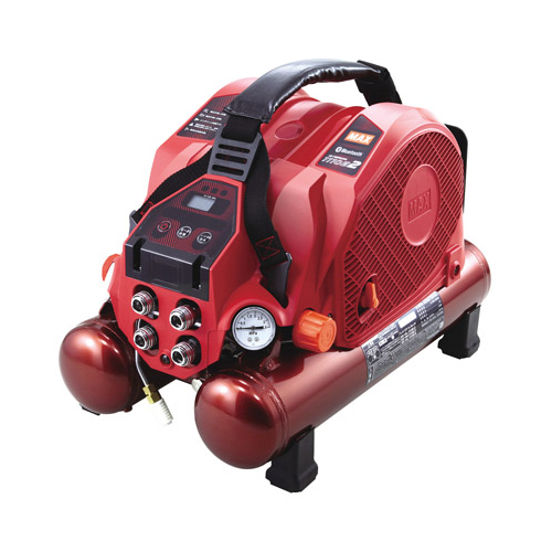 コンプレッサ スーパーエア マックス MAX[AK-HH1110E2] 高圧 タンク