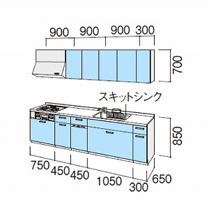 NV VXeLb` VGS H@t Ԍ300cm W3000mm ǕtI^ s65cm {v O[v1 [J[