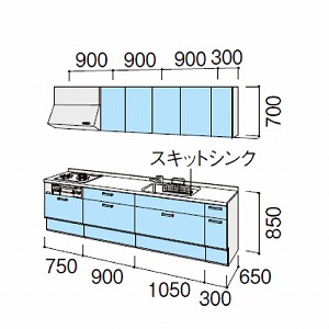 NV VXeLb` VGS Ԍ300cm W3000mm ǕtI^ s65cm XChXgbJ[v O[v1 [J[