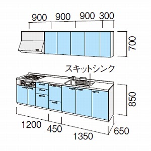 NV VXeLb` VGS H@t Ԍ300cm W3000mm ǕtI^ s65cm Jv O[v1 [J[