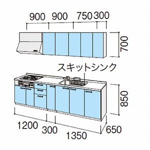 NV VXeLb` VGS Ԍ285cm W2850mm ǕtI^ s65cm Jv O[v1 [J[