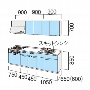 NV VXeLb` VGS H@t Ԍ270cm W2700mm ǕtI^ s65cm {v O[v1 [J[