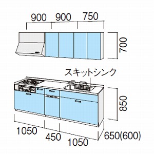 NV VXeLb` VGS H@t Ԍ255cm W2550mm ǕtI^ s65cm {v O[v1 [J[