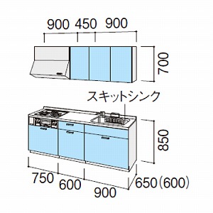 NV VXeLb` VGS Ԍ225cm W2250mm ǕtI^ s65cm {v O[v1 [J[