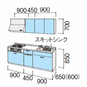 NV VXeLb` VGS H@t Ԍ225cm W2250mm ǕtI^ s65cm {v O[v1 [J[