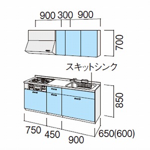 NV VXeLb` VGS Ԍ210cm W2100mm ǕtI^ s65cm {v O[v1 [J[