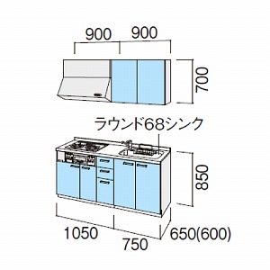 NV VXeLb` VGS Ԍ180cm W1800mm ǕtI^ s65cm Jv O[v1 [J[