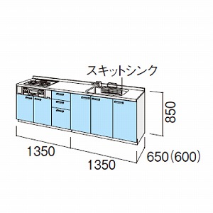 NV VXeLb` VGS ̂ Ԍ270cm W2700mm ǕtI^ s65cm Jv O[v1 [J[