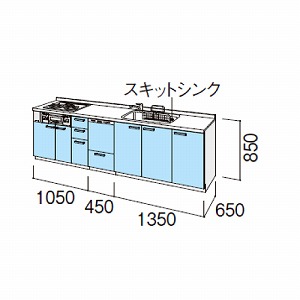 NV VXeLb` VGS ̂ H@t Ԍ285cm W2850mm ǕtI^ s65cm Jv O[v2  [J[