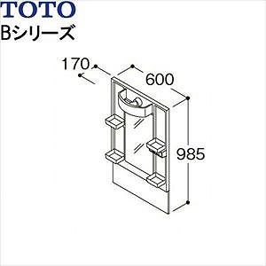 ʉϑ BV[Y ʋ TOTO [LMBA060B1GDG1G] 600mm LEDv GR~[Ȃ [J[