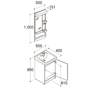 ʉϑ Itg Ԍ600mm Zbgv NV LIXIL 󒍐Yi X^_[h VOo[ 4tԔz [J[