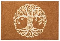 N[ebNX }bg wash+dry [AB00451] K035A Tree of Life Brown  50  x  75  cm [J[