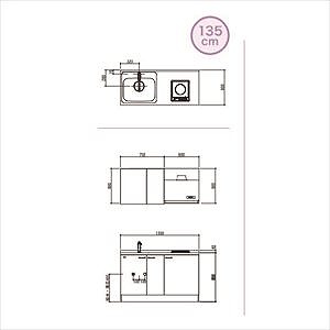 T䐻쏊 RpNgLb` |ύ [SC-1350STGP2] Ԍ1350mm 1KXR VOo[ [2Tԁ` [J[