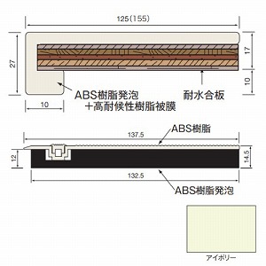 UBg t AC{[ 3gZbg [UB3-125D] 125mm hAp oXJg jbgoX  L[Z[ kiosei  [J[