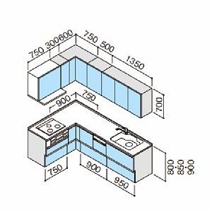 Nibv VXeLb` NG W2600 Ԍ260cm XCh[ Oh L^R165cm TUVN s65cm H@t [J[ [2T