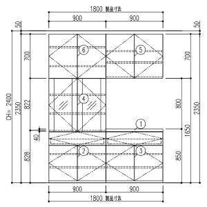 NV HI VGS Jbv{[h+JE^[v S3001 Ԍ180cm O[v2 1iot Jv