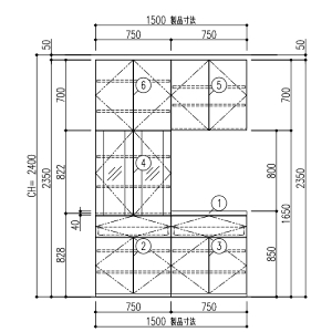 NV HI VGS Jbv{[h+JE^[v S3001 Ԍ150cm O[v1 1iot Jv