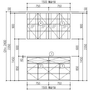 NV HI VGS JE^[v S1001 Ԍ150cm O[v1 1iot Jv