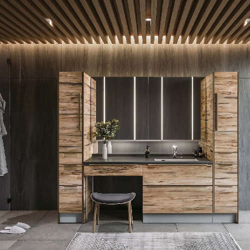 洗面化粧台 ELEENA エリーナ 間口210cm タカラスタンダード 3面鏡 2段