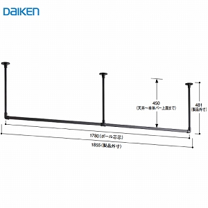 y[J[z@ll菤i  CeAnK[ 匚 DAIKEN [FQ0418-601] U^ 1780 ubN VEǕtnK[ CeA