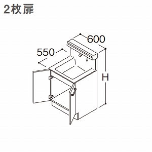 ʉϑ IN^[uCg Ԍ600 2 TOTO [LDSFS060AD1] ʋp ̂ [J[