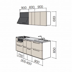 VXeLb` UENb\ TOTO Ԍ240cm 2400mm I^ s65cm {v O[v6A1E6A2  H@ [J[