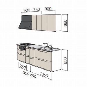 VXeLb` UENb\ TOTO Ԍ255cm 2550mm I^ s65cm {v O[v5AE5B  H@ [J[