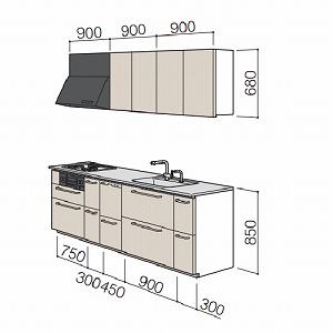 VXeLb` UENb\ TOTO Ԍ270cm 2700mm I^ s65cm {v O[v3AE3B  H@ [J[