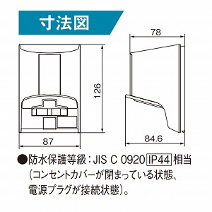 yoׁzEVEPHEV[dp ڒnORZg 100Vp pi\jbN Panasonic [WK4311S] zCgVo[ ǖʎt^Cv IoEp AC125V 15A