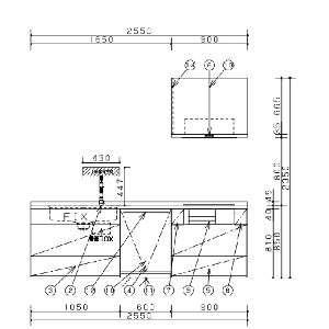 y߃vzVXeLb` LNX pi\jbN Ԍ2550mm Lb`s650 [J[