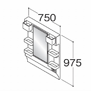 ʉϑ ϋ HVV[Y 1ʋ(Vp) Ԍ750mm nEXebN [HVM-L750LM-1A-HG] ~߃q[^[t [J[