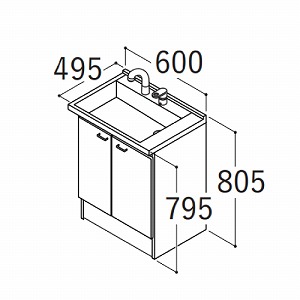 ʉϑ ʑ HVV[Y J^Cv Ԍ600mm nEXebN [HV-B600NJTB--S] [J[