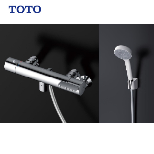 壁付サーモスタット混合水栓 コンフォートウエーブ1モード GG TOTO