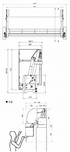 Ɩp[ ƖpGxXCO 1iI ǎt^Cv Ԍ1200mm DAYDO [558393-2] Ԋpi [J[