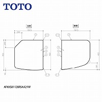 Cӂ gݍ킹 g݂ӂ TOTO [AFKKS81128RSAA21W][QT