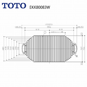 Cӂ ӂ oX[ Vz}Vp RD NCh 1400p TOTO [EKK80083W] Vb^[ӂ[QT