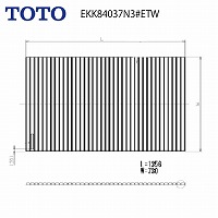 Cӂ yʃVb^[ ӂ OF1356~730mm Ђт1400TCYp TOTO [EKK84037N3#ETW] Vc^|W[QT