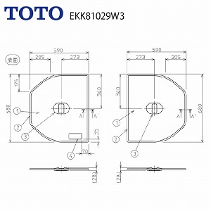 Cӂ yʔctgݍ킹 g݂ӂ TOTO [EKK81029W3][QT