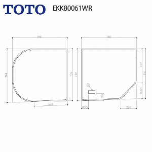 Cӂ g݂ӂ 1650EhQӂӂ TOTO [EKK80061WR][QT
