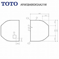 Cӂ gݍ킹 g݂ӂ WB120 _GN TOTO [AFKKS84092KSAA21W][QT