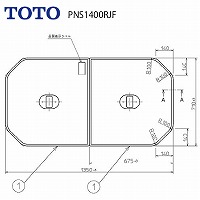 Cӂ lI}[uoX1400 TOTO [PNS1400RJF] J[#MCN/#MGN/#MLN/#MNN/#MRN oX [QT