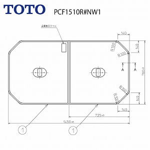 Cӂ lI}[uoXẼz[[oXpCӂ yʂƂtgݍ킹 TOTO [PCF1510R#NW1][QT