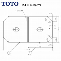 Cӂ lI}[uoXẼz[[oXpCӂ yʂƂtgݍ킹 TOTO [PCF1510R#NW1][QT
