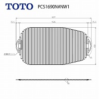 Cӂ yʔctVb^[ ӂ OF1530~830mm TOTO [PCS1690N#NW1] [QT